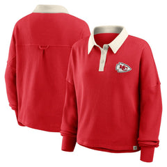 Kansas City Chiefs Women's Oversized Hometown Premium Thermal Long Sleeve Shirt Red | Fanatics