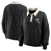 Pittsburgh Steelers Women's Oversized Hometown Premium Thermal Long Sleeve Shirt Black | Fanatics