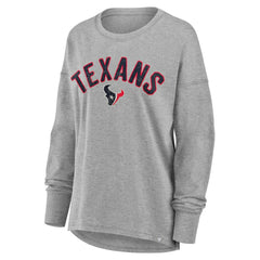 Houston Texans Women's Hometown Legacy Long Sleeve T-Shirt Heather Gray | Fanatics