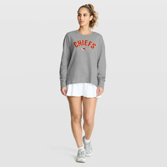 Kansas City Chiefs Women's Hometown Legacy Long Sleeve T-Shirt Heather Gray | Fanatics