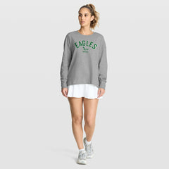 Philadelphia Eagles Women's Hometown Legacy Long Sleeve T-Shirt Heather Gray | Fanatics