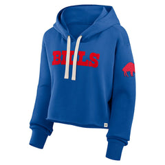Buffalo Bills Women's Oversized Hometown Heritage Cropped Hoodie Royal | Fanatics