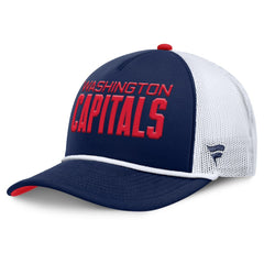 Washington Capitals Fanatics Authentic Pro Rink A-Frame Adjustable Hat - Navy/White - NHL