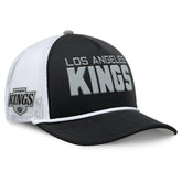 Los Angeles Kings Fanatics Authentic Pro Rink A-Frame Adjustable Hat - Black/White - NHL