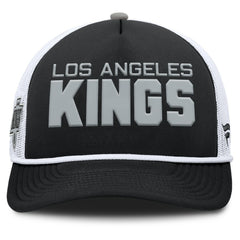 Los Angeles Kings Fanatics Authentic Pro Rink A-Frame Adjustable Hat - Black/White - NHL