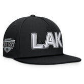 Los Angeles Kings Fanatics Authentic Pro Rink Team Code Snapback Hat - Black - NHL