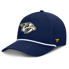 Nashville Predators Fanatics Authentic Pro Rink Roper A-Frame Adjustable Hat - Navy - NHL