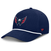 Washington Capitals Fanatics Authentic Pro Rink Roper A-Frame Adjustable Hat - Navy - NHL