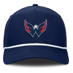 Washington Capitals Fanatics Authentic Pro Rink Roper A-Frame Adjustable Hat - Navy - NHL