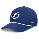 Tampa Bay Lightning Fanatics Authentic Pro Rink Roper A-Frame Adjustable Hat - Blue - NHL