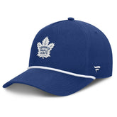 Toronto Maple Leafs Fanatics Authentic Pro Rink Roper A-Frame Adjustable Hat - Blue - NHL