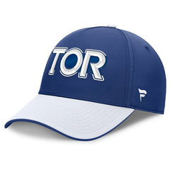 Toronto Maple Leafs Fanatics Authentic Pro Rink Team Code Flex Hat - Blue/White - NHL