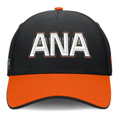 Anaheim Ducks Fanatics Authentic Pro Rink Team Code Flex Hat - Black/Orange - NHL