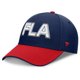 Florida Panthers Fanatics Authentic Pro Rink Team Code Flex Hat - Navy/Red - NHL