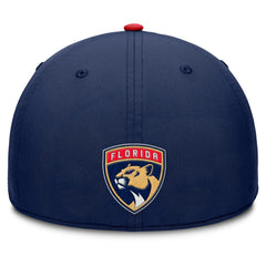 Florida Panthers Fanatics Authentic Pro Rink Team Code Flex Hat - Navy/Red - NHL