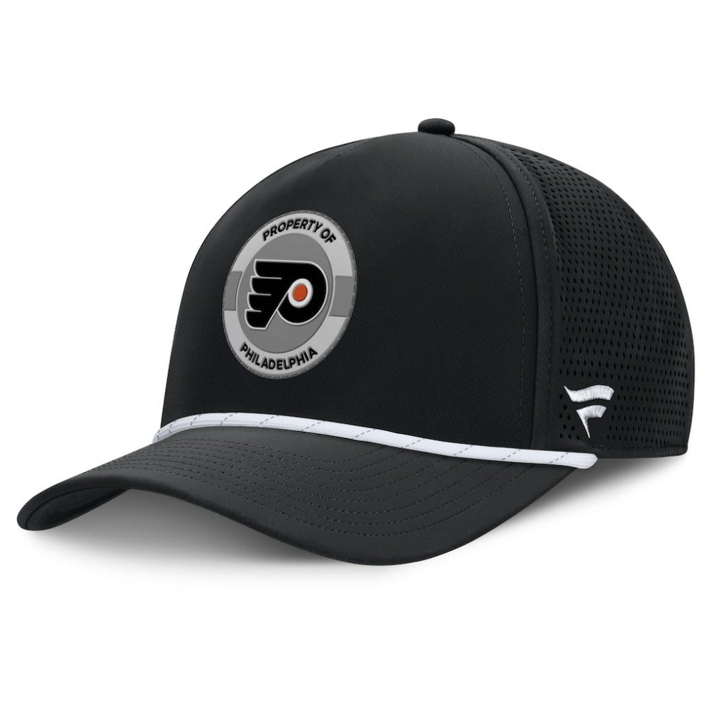 Philadelphia Flyers Fanatics Authentic Pro Rink Adjustable Hat - Black - NHL