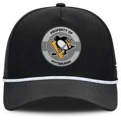 Pittsburgh Penguins Fanatics Authentic Pro Rink Adjustable Hat - Black - NHL