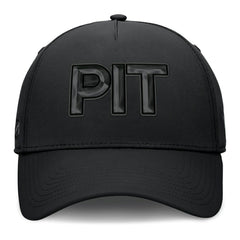 Pittsburgh Penguins Fanatics Authentic Pro Road Team Code Flex Hat - Black - NHL