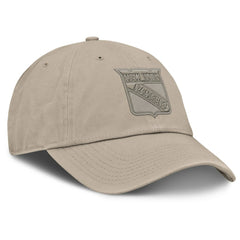 New York Rangers Fanatics Authentic Pro Road Adjustable Hat - Tan - NHL