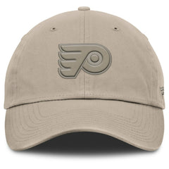 Philadelphia Flyers Fanatics Authentic Pro Road Adjustable Hat - Tan - NHL