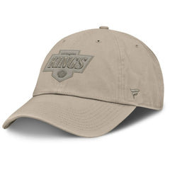 Los Angeles Kings Fanatics Authentic Pro Road Adjustable Hat - Tan - NHL