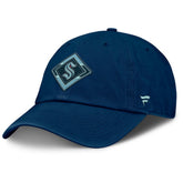 Seattle Kraken Fanatics Women's Authentic Pro Rink Adjustable Hat - Deep Sea Blue - NHL