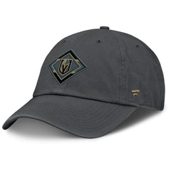 Vegas Golden Knights Fanatics Women's Authentic Pro Rink Adjustable Hat - Charcoal - NHL