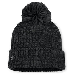 Boston Bruins Fanatics Women's Authentic Pro Road Cuffed Knit Hat with Pom - Black - NHL