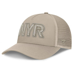 New York Rangers Fanatics Women's Authentic Pro Road Trucker Adjustable Hat - Tan - NHL