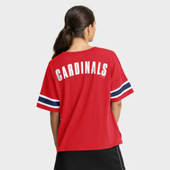 St. Louis Cardinals Fanatics Women's Curl Route T-Shirt - MLB