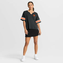 Baltimore Orioles Fanatics Women's Curl Route T-Shirt - MLB