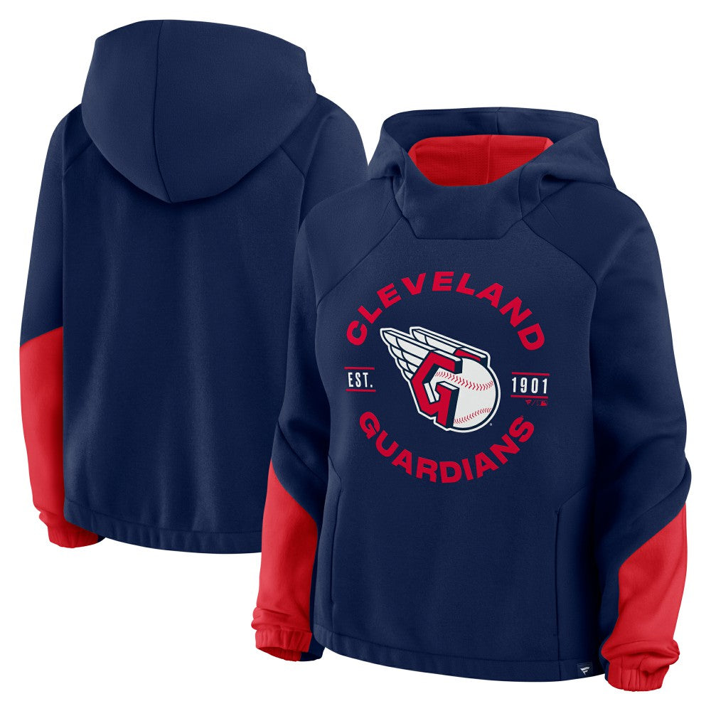 Cleveland Guardians Fanatics Women's Oversized Time to Win Pullover Hoodie - MLB