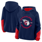 Cleveland Guardians Fanatics Women's Oversized Time to Win Pullover Hoodie - MLB