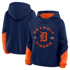 Detroit Tigers Fanatics Women's Oversized Time to Win Pullover Hoodie - MLB
