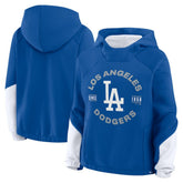 Los Angeles Dodgers Fanatics Women's Oversized Time to Win Pullover Hoodie - MLB