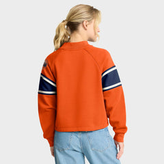 Houston Astros Fanatics Women's Oversized Toss Sweep Raglan Pullover Sweatshirt - MLB