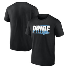 Detroit Lions One Pride T-Shirt Black | NFL