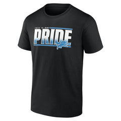 Detroit Lions One Pride T-Shirt Black | NFL