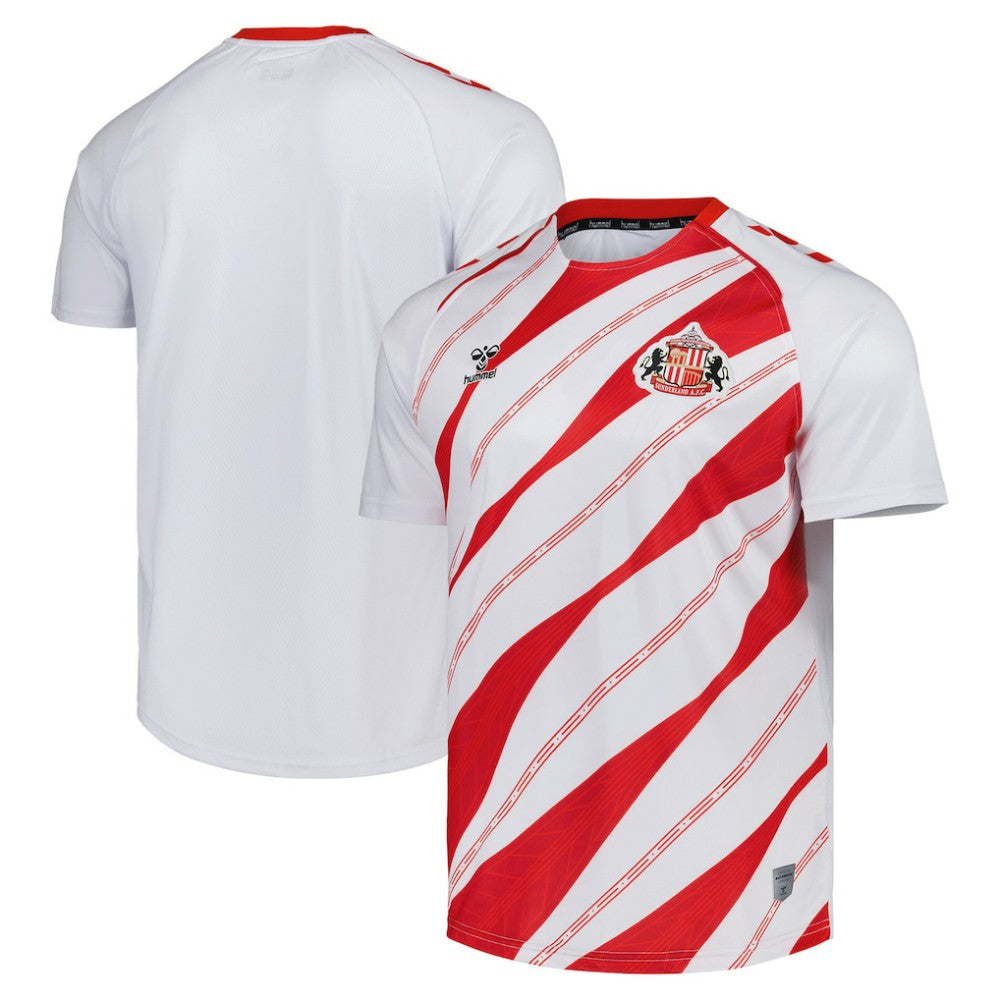 Sunderland Hummel Home Pre-Match Jersey White - FIFA World CUP