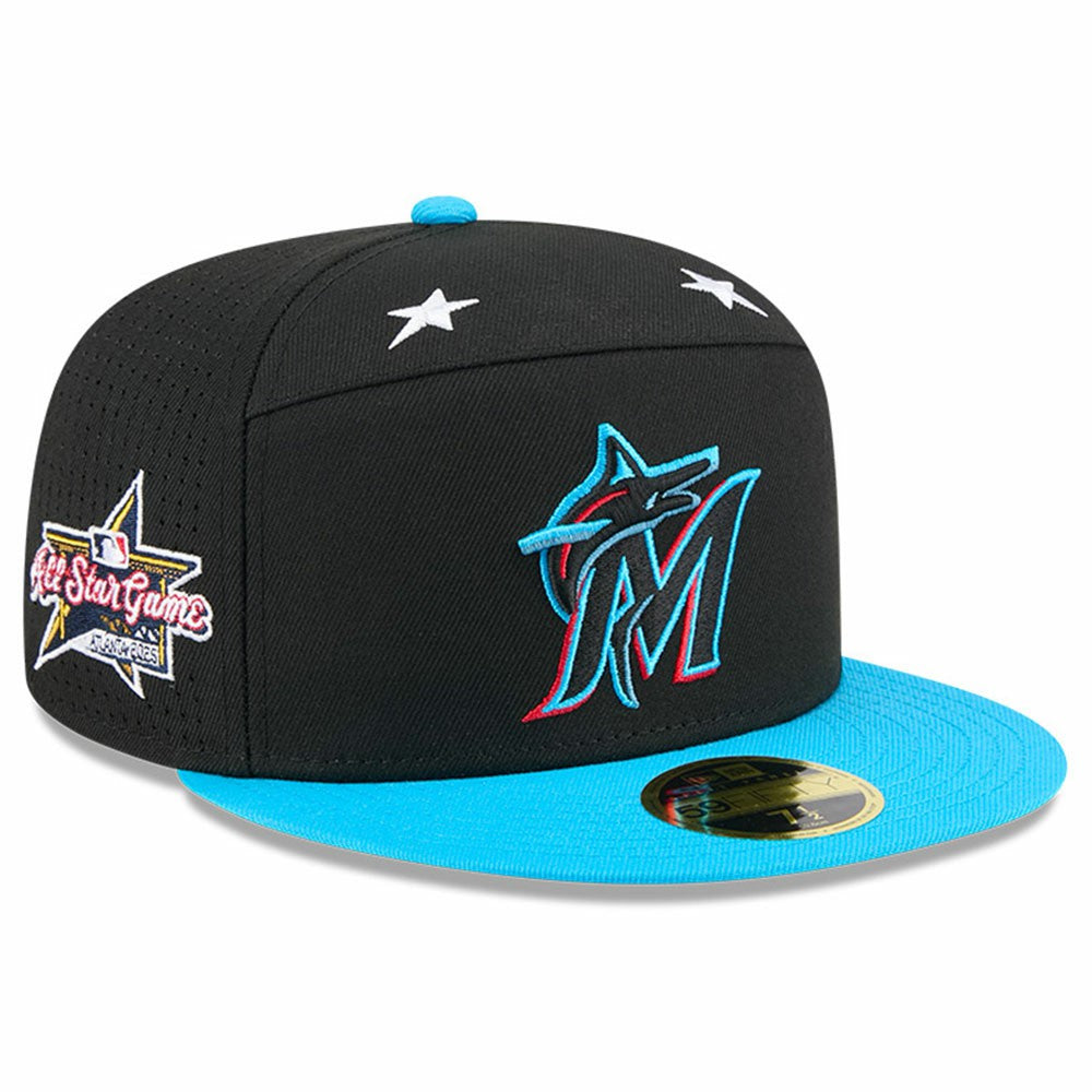 Miami Marlins New Era 2025 MLB All-Star Game Side Patch 59FIFTY Fitted Hat - MLB
