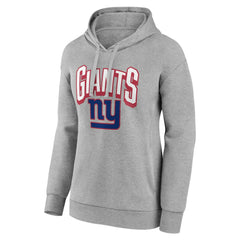 New York Giants Women's Coverage Pullover Hoodie Gray | NFL