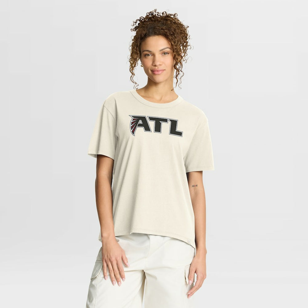 Atlanta Falcons Women's Dove Legacy T-Shirt Cream | Fanatics