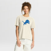 Detroit Lions Women's Dove Legacy T-Shirt Cream | Fanatics