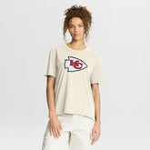 Kansas City Chiefs Women's Dove Legacy T-Shirt Cream | Fanatics