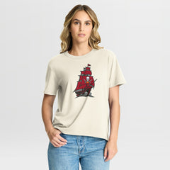 Tampa Bay Buccaneers Women's Dove Legacy T-Shirt Cream | Fanatics
