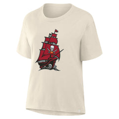 Tampa Bay Buccaneers Women's Dove Legacy T-Shirt Cream | Fanatics