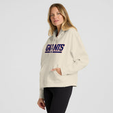 New York Giants Women's Dove Legacy Pullover Hoodie Cream | Fanatics