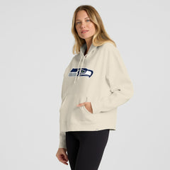 Seattle Seahawks Women's Dove Legacy Pullover Hoodie Cream | Fanatics
