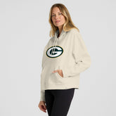 Green Bay Packers Women's Dove Legacy Pullover Hoodie Cream | Fanatics