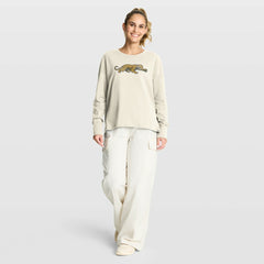 Jacksonville Jaguars Women's Dove Legacy Long Sleeve T-Shirt Cream | Fanatics